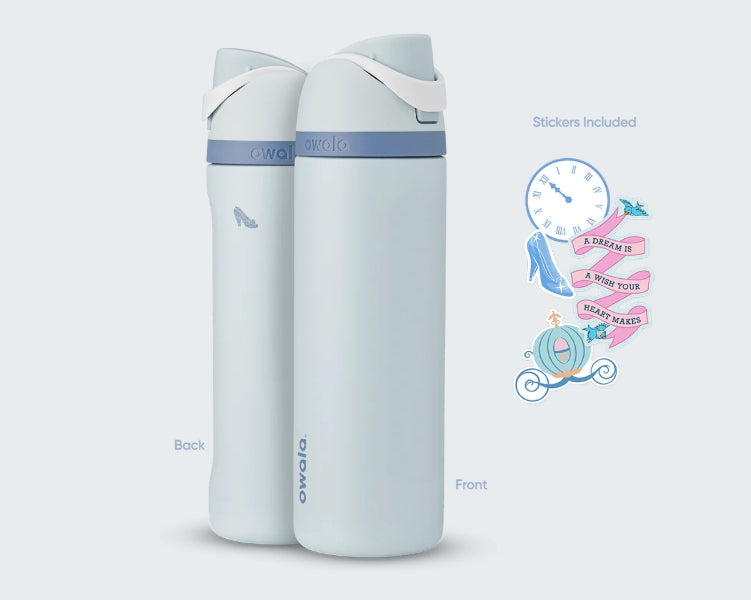 Freesip Water Bottle 24oz - Disney Princess Collection - Cinderella