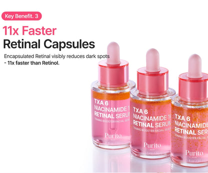 TXA 6 Niacinamide 10 Retinal Serum 30ml