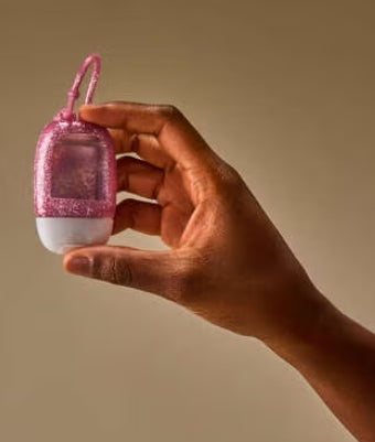 Porta gel | Pink Glitter