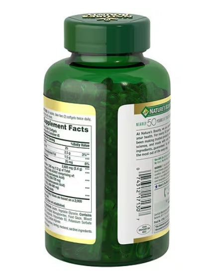 Fish Oil 2400mg |1200mg of Omega 3|90 Softgels