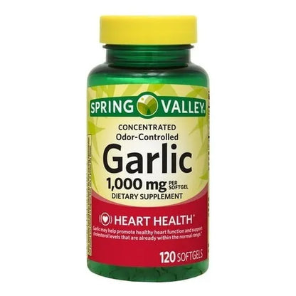 Capsulas de ajo 1000 mg, 200 cápsulas