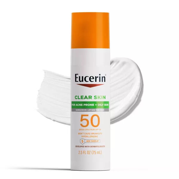 Face Clear Skin Sunscreen Lotion - SPF 50 - 75ml