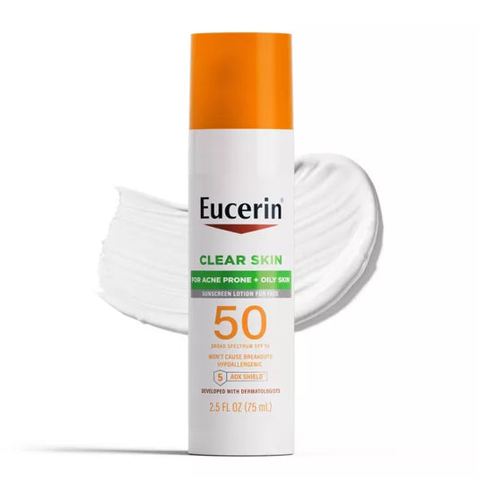 Face Clear Skin Sunscreen Lotion - SPF 50 - 75ml
