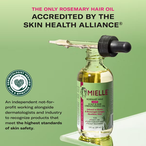 Rosemary Mint Light Scalp & Hair Strengthening Oil
