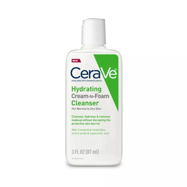 Hydrating Cream to Foam Cleanser
