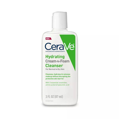 Hydrating Cream to Foam Cleanser
