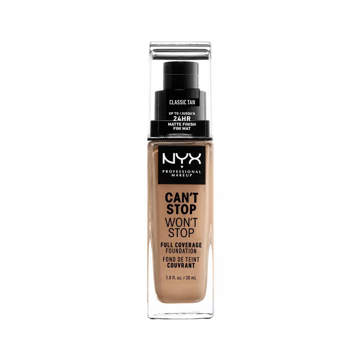 Can't Stop Won't Stop 24Hr Full Coverage Matte Finish Foundation