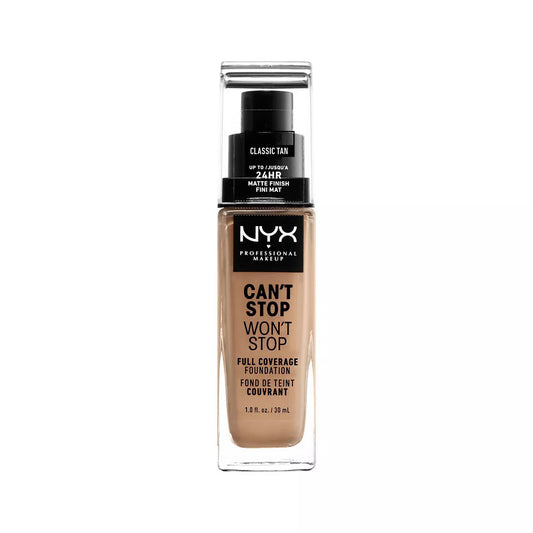 Can't Stop Won't Stop 24Hr Full Coverage Matte Finish Foundation