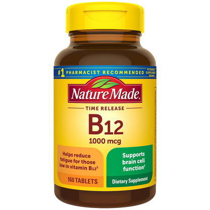 Vitamina B12 1000 mcg - 160 tabletas