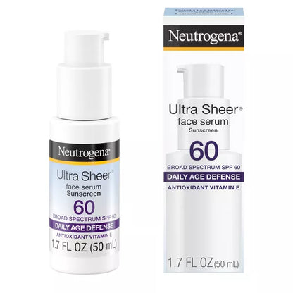Ultra Sheer  Face Sunscreen Serum SPF 60