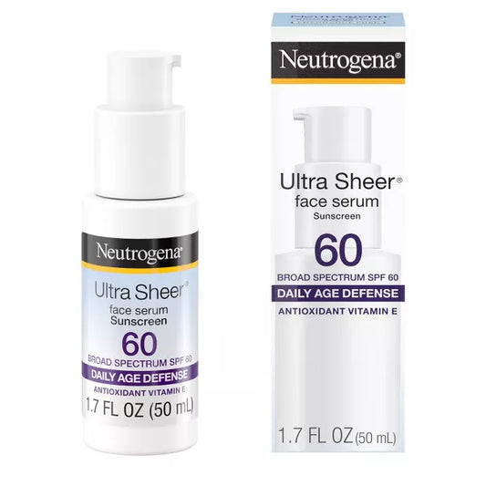 Ultra Sheer  Face Sunscreen Serum SPF 60