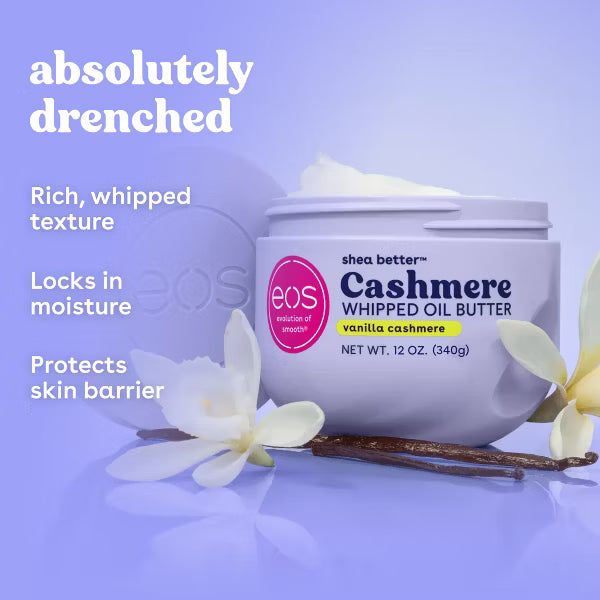 Cashmere Whipped Oil Body Butter - Vanilla Cashmere