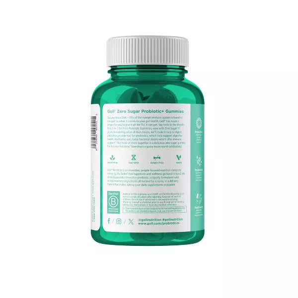 Pre Post Probiotics Zero Sugar - 60 gomitas