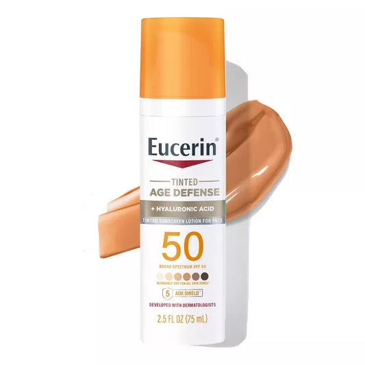 Age Defense Face Protector Solar Con Color - SPF 50 - 75ml