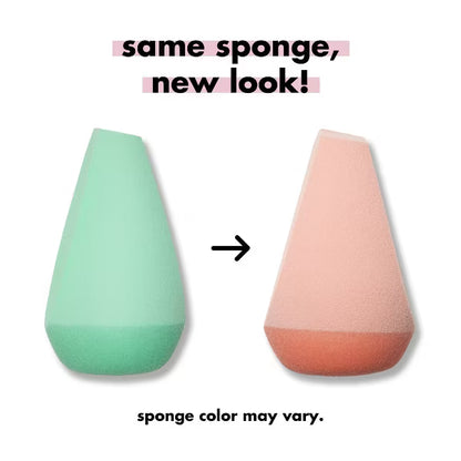 Halo Glow Angled Silicone Face Sponge
