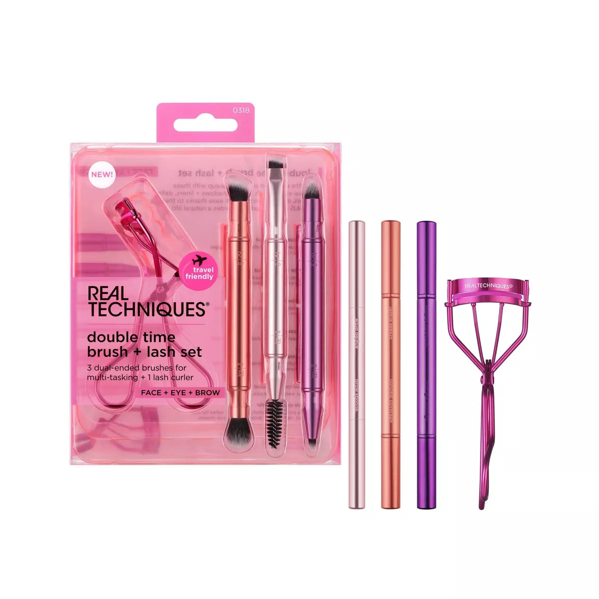 Double Time Brush + Lash Set
