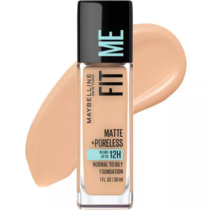 Fit Me Matte + Poreless Oil Free Liquid Foundation