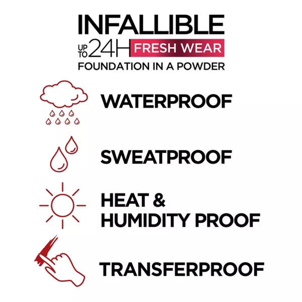 Infallible Up to 24H Fresh Wear Foundation in a Powder