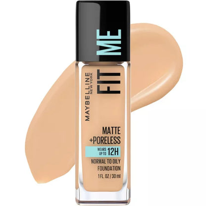 Fit Me Matte + Poreless Oil Free Liquid Foundation