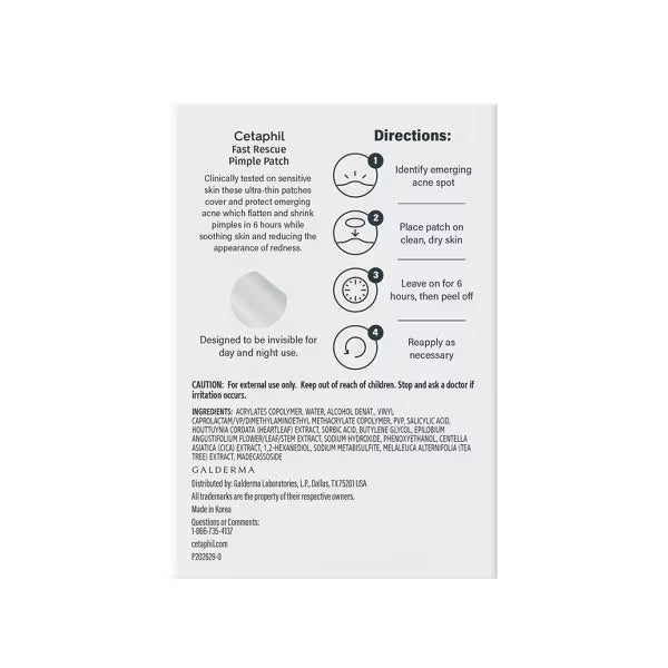 Fast Rescue Pimple Patch - 24pz