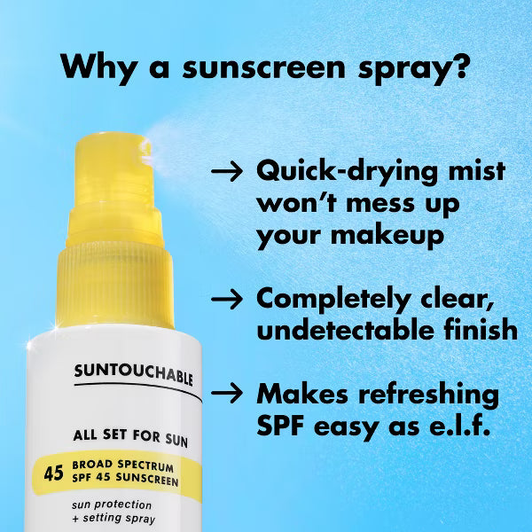 Suntouchable All Set For Sun Sunscreen - SPF 45