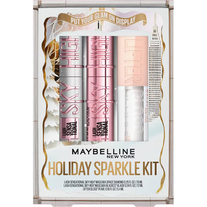Holiday Sparkle Kit Sky High Mascaras and Lifter Lip Gloss Set