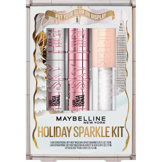 Holiday Sparkle Kit Sky High Mascaras and Lifter Lip Gloss Set