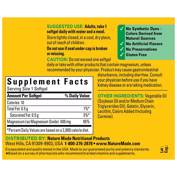 Extra Strength Magnesium