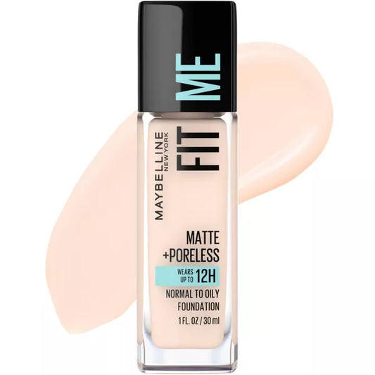 Fit Me Matte + Poreless Oil Free Liquid Foundation