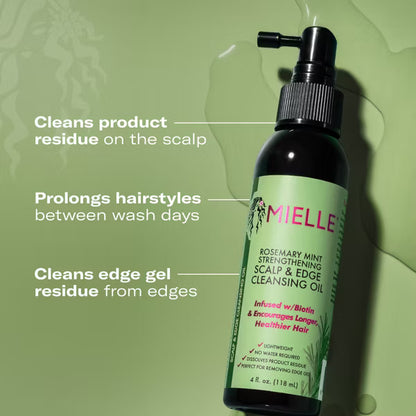 Rosemary Mint Scalp & Edge Cleansing Hair Oil