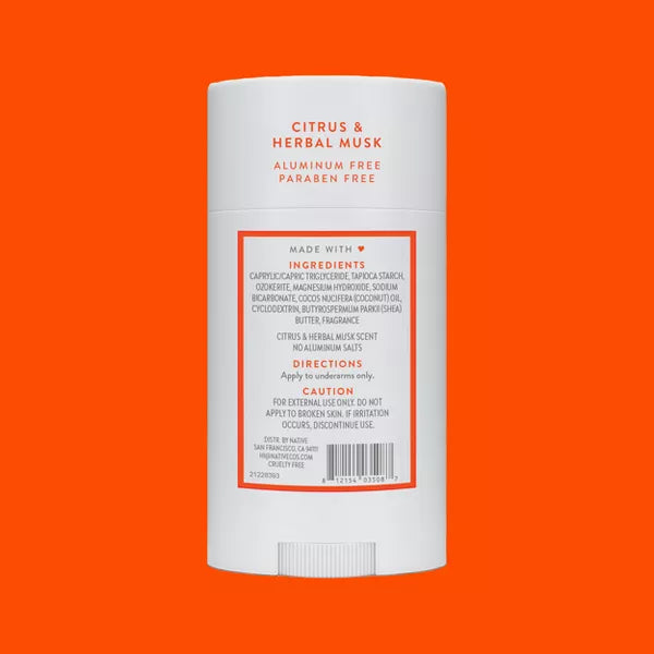 Citrus & Herbal Musk Desodorante