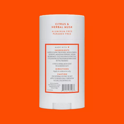 Citrus & Herbal Musk Desodorante