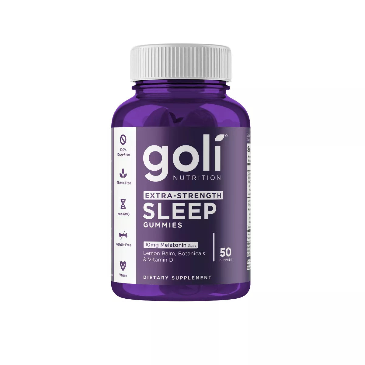 Extra Strength Sleep Vitamin Gummies - 50 gomitas