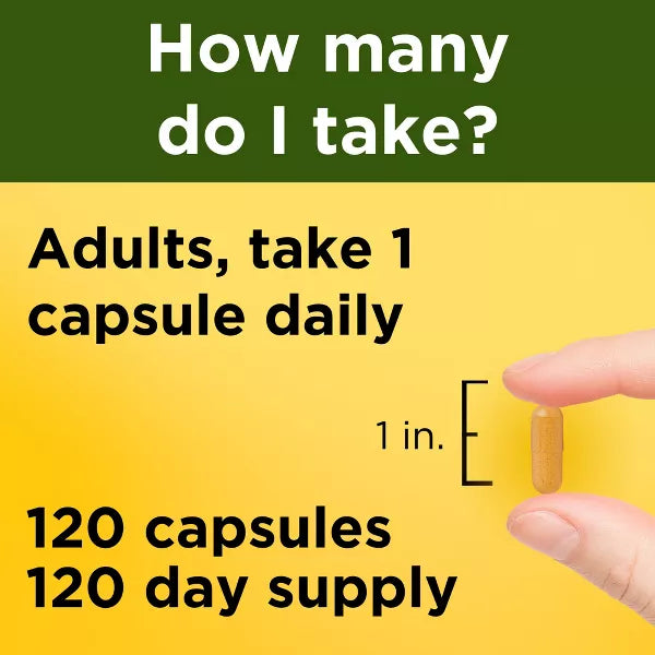 Turmeric Curcumin - 120 Cápsulas
