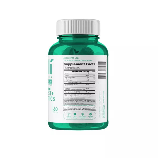 Pre Post Probiotics Zero Sugar - 60 gomitas