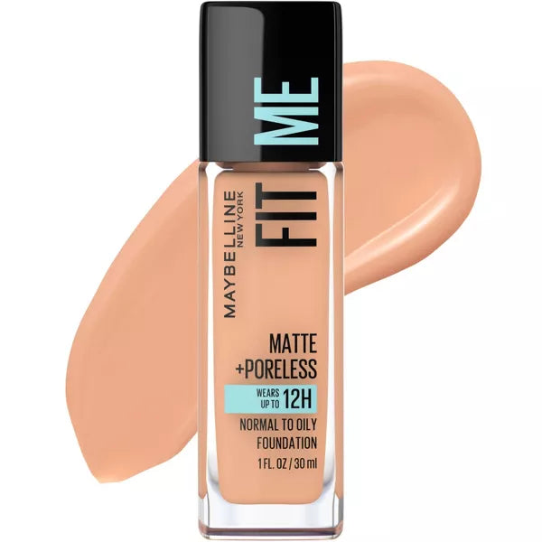 Fit Me Matte + Poreless Oil Free Liquid Foundation