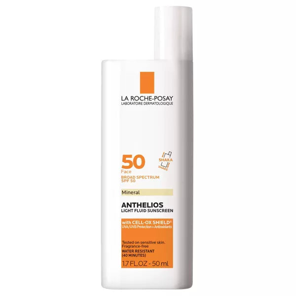 Anthelios Ultra-Light Fluid Mineral Face Sunscreen with Zinc Oxide