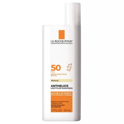 Anthelios Ultra-Light Fluid Mineral Face Sunscreen with Zinc Oxide