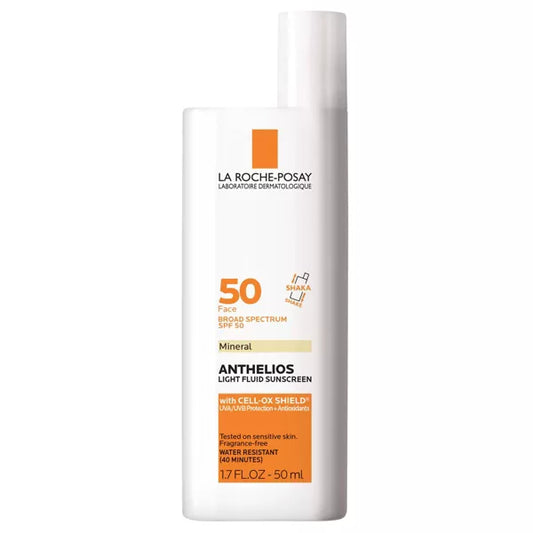 Anthelios Ultra-Light Fluid Mineral Face Sunscreen with Zinc Oxide