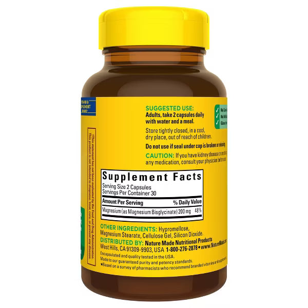 Magnesium Glycinate 200mg