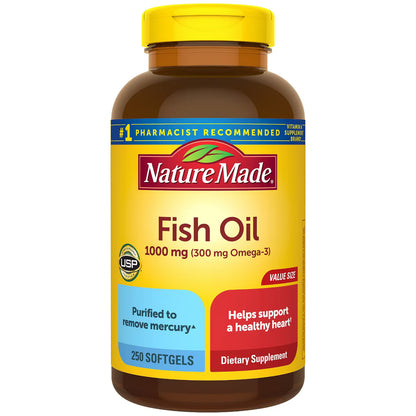 Fish Oil 1000 mg | 250 cápsulas
