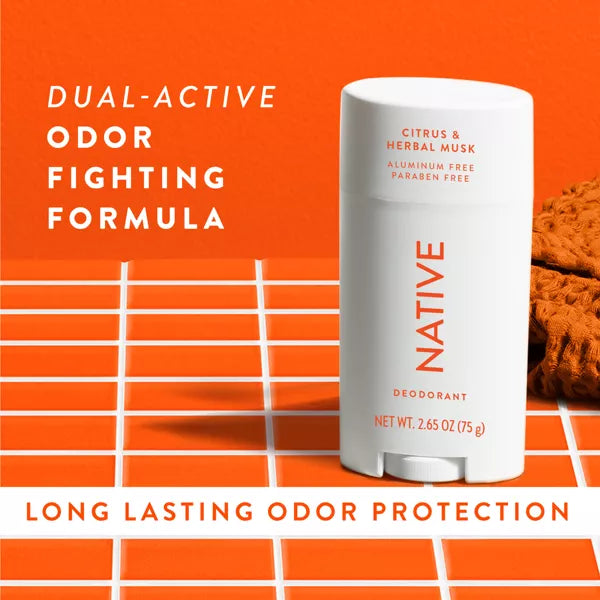 Citrus & Herbal Musk Desodorante