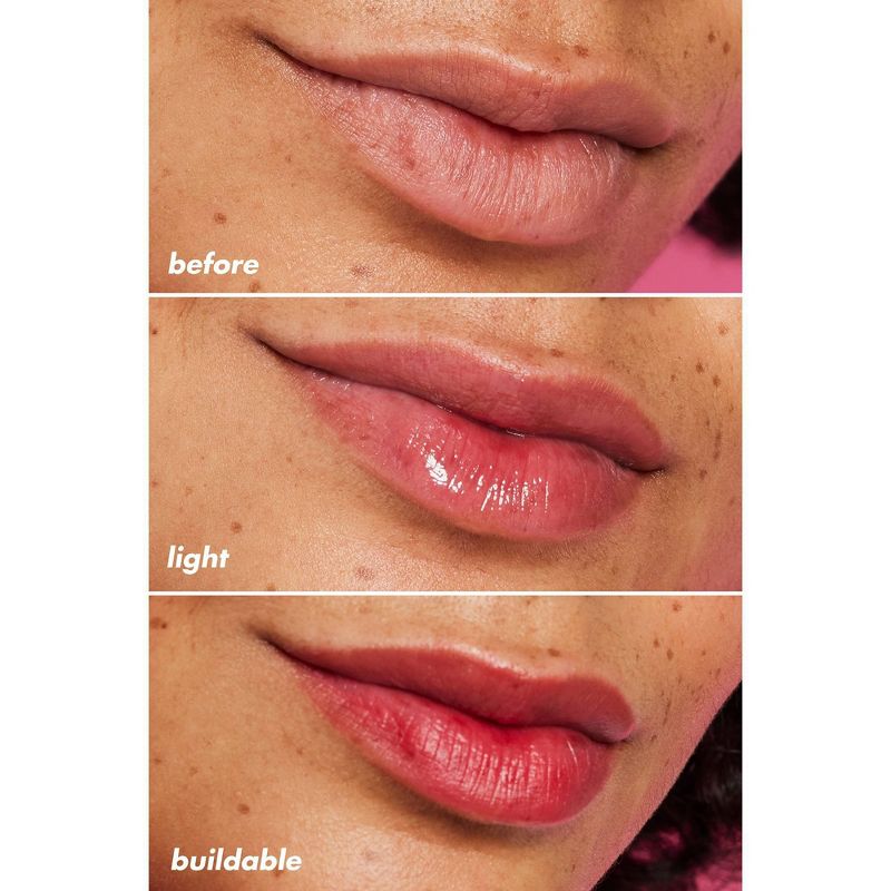 e.l.f. Sheer For It Blush Tint - Buildable Stain For Lips + Cheek - 0.22 fl oz