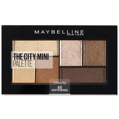 The City Mini Eyeshadow Palette | 400 Rooftop Bronzes