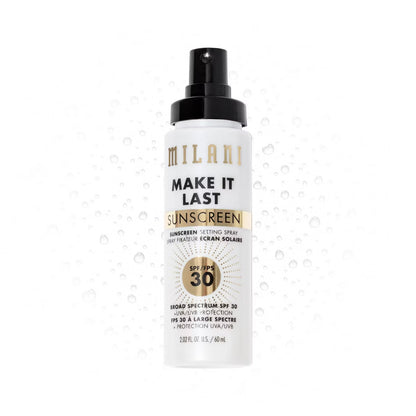 Make It Last Sunscreen Setting Spray con 30FPS