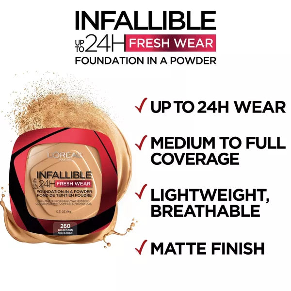 Infallible Up to 24H Fresh Wear Foundation in a Powder