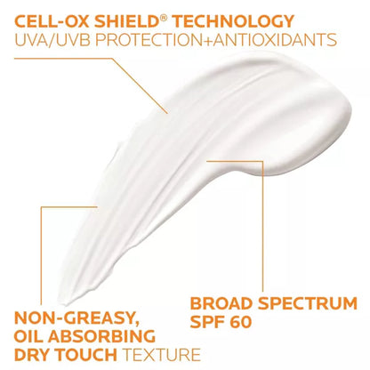 Anthelios Clear Skin Dry Touch Face Sunscreen - Protector Solar para Piel con Tendencia a Acné