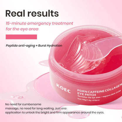 PDRN Pink Caffeine Collagen Eye Patch