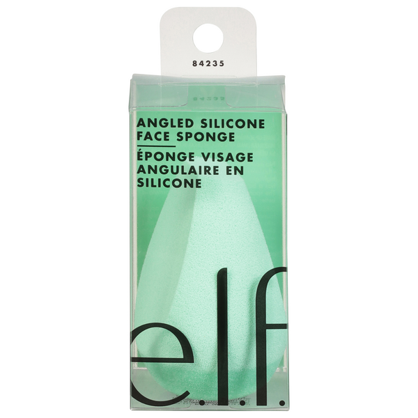 Angled Silicone Face Sponge