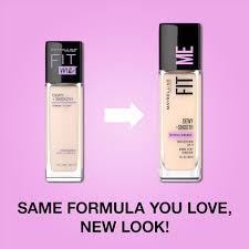 Fit me Dewy+Smooth Foundation SPF 18
